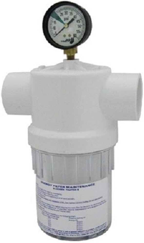 Jandy water feature filter with gauge energy filter 2888 at www.poolproductscanada.ca