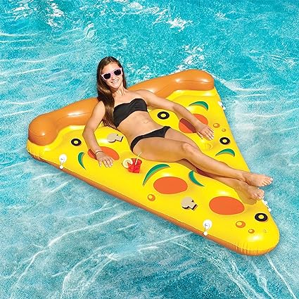 PoolPizza Slice Inflatable Pool Float - Main Image