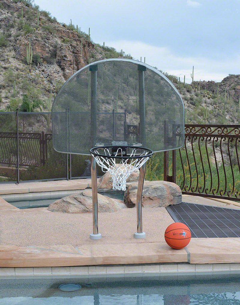 Inter-Fab SPSBBALLGBC Stainless Steel Basketball Complete