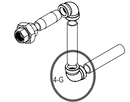 Raypak - 018871F Gas Line End
