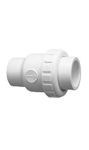 Praher 2" PVC Single Union Check Valve - 200-CV-TRI