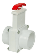 Praher Plastics 2" Knife Gate Valve SKT x SKT