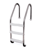 Northern Stainless Bronze Series Ladder - 3 Tread - Grey