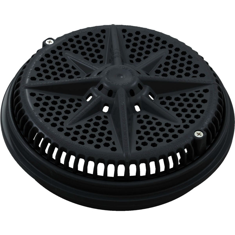 Pentair Sta-rite Stargard replacement main drain cover 8" with long ring black 2 pack 500141 at www.poolproductscanada.ca