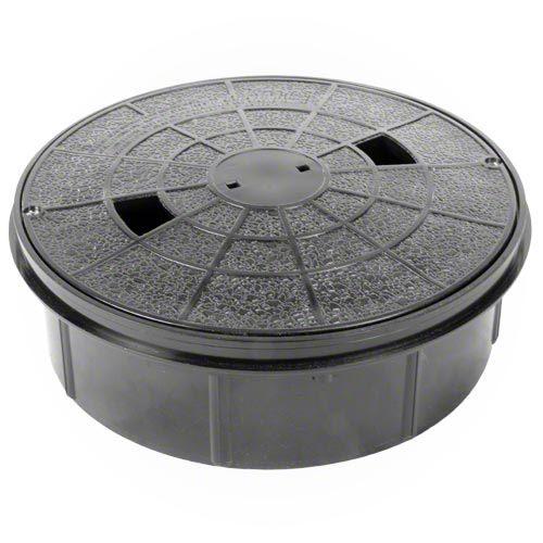 Pentair bermuda skimmer lid and collar assembly black 516328 at www.poolproductscanada.ca