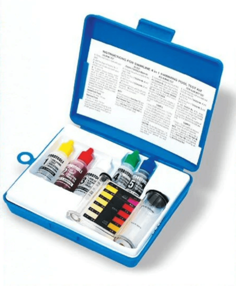Kit de test d'eau de piscine 4 en 1 HydroTools - 8440S 