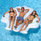 SeaShell Island Inflatable Pool Float