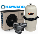 Hayward Pool Heat Pump, Hayward TurboFlo II 1hp Pool Pump and Hayward XStream Cartridge Filter Canada at www.poolproductscanada.ca 