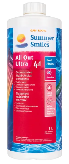 Summer Smiles All Out Ultra 4 in 1 (1L)