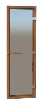 Pure Cube | Bronze Tempered Glass Door