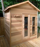 Door in Middle & Window on Right | Cabin 5'x7' & 6'x7'