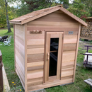 Door in Middle & No Windows | Cabin 5'x6'