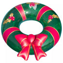 Flotteur d'anneau de couronne de Noël par Swimline 