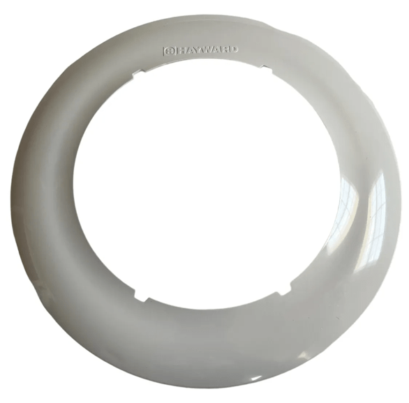 Hayward colorlogic 10" trim plate white smooth appearance LNPPC1000 at www.poolproductscanada.ca
