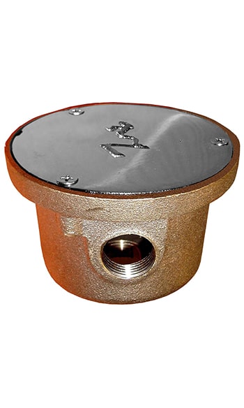 Consolidated Pool Light junction box with chrome finish plate and high quality cast brass construction for durable longevity DSDB-2 at www.poolproductscanada.ca