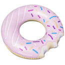 Pink | Blue Donut Inflatable Pool Float