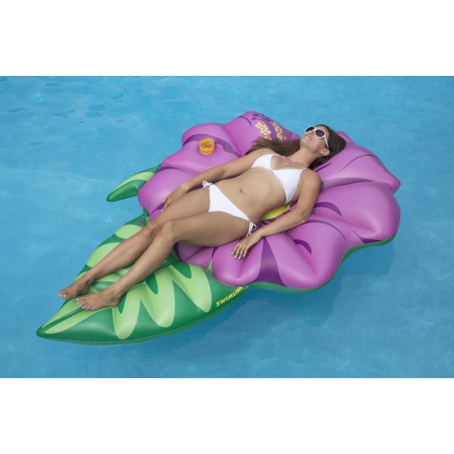 Summer Hibiscus Flower Inflatable Pool Float