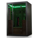 HEKLA IR130 Infrared Indoor Sauna w/Carbon & Full-Spectrum Heaters (W:130 x D:120 x H: 200cm)