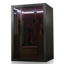 HEKLA IR130 Infrared Indoor Sauna w/Carbon & Full-Spectrum Heaters (W:130 x D:120 x H: 200cm)