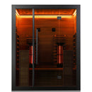 HEKLA IR160 Infrared Indoor Sauna w/Carbon & Full-Spectrum Heaters (W:160 x D:120 x H: 200cm)