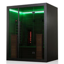 HEKLA IR160 Infrared Indoor Sauna w/Carbon & Full-Spectrum Heaters (W:160 x D:120 x H: 200cm)