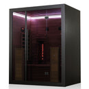 HEKLA IR160 Infrared Indoor Sauna w/Carbon & Full-Spectrum Heaters (W:160 x D:120 x H: 200cm)
