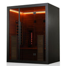 HEKLA IR160 Infrared Indoor Sauna w/Carbon & Full-Spectrum Heaters (W:160 x D:120 x H: 200cm)