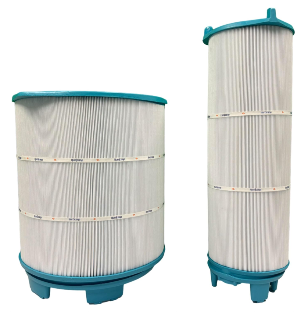 Hurricane advanced replacement cartridge filter set for Sta-Rite System 3 S7M120 pool and spa filters. HF-STR-SET Canada at www.poolproductscanada.ca