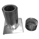 Hayward stainless steel indoor termination cap 6" IDXLCAP1930 for positive horizontal termination at www.poolproductscanada.ca