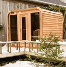 Two Mirrorpane Windows | Luna | Knotty Cedar