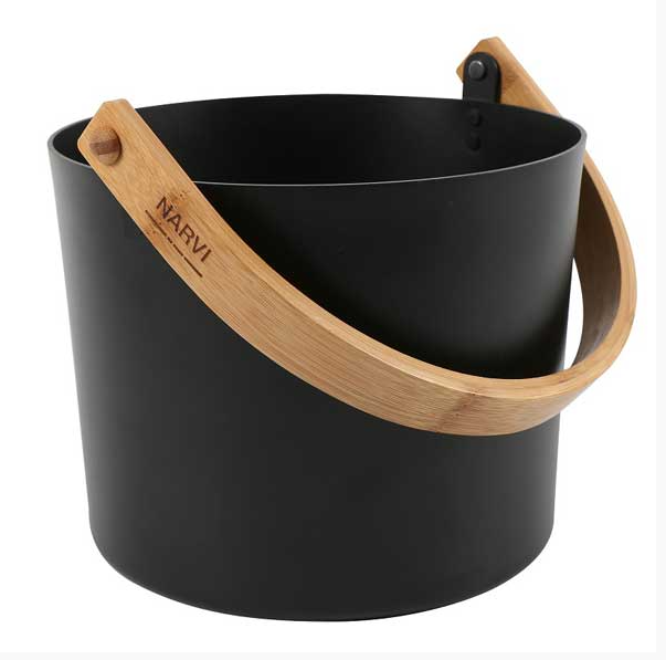 Leisurecraft - Narvi Black Sauna Bucket