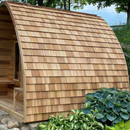 6' Clear Cedar Shingle Roof | POD