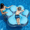 PawPrint Island Inflatable Pool Float