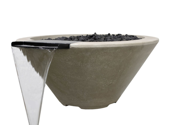 Pentair MagicFlame® Fire and Water Bowl | Round/Natural