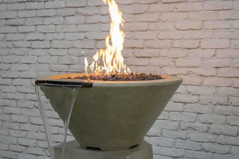 Pentair MagicFlame® Fire and Water Bowl | Round/Natural