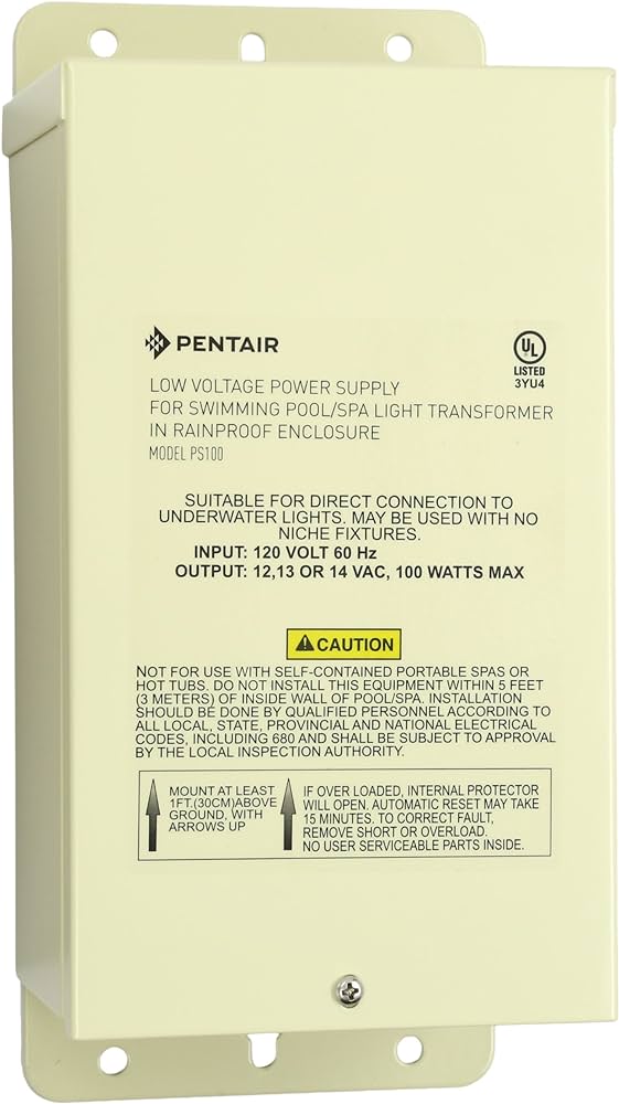 Pentair 300 watt transformer 619963 at www.poolproductscanada.ca