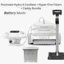 Poolmate Hydro 4 Cordless Robotic Pool Cleaner (Wifi) Bundle Package
