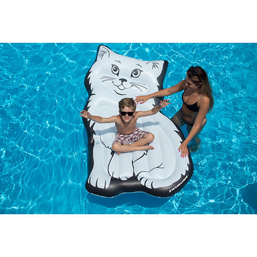 Purrfect Kitty Inflatable Pool Float