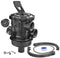 Jandy STFM multi-port valve with clamp assembly 2 MPV R0745700 at www.poolproductscanada.ca