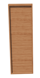 Pure Cube | Solid Wall Panel | CU670P Clear Cedar