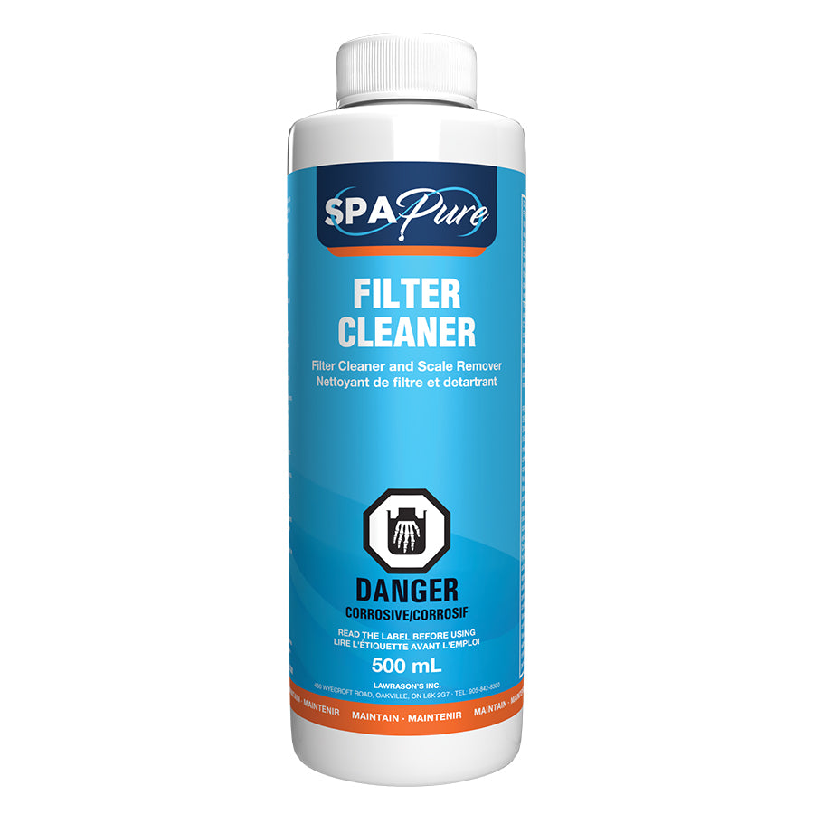 Spa Pure cartridge filter cleaner and scale remover for all cartridge ...