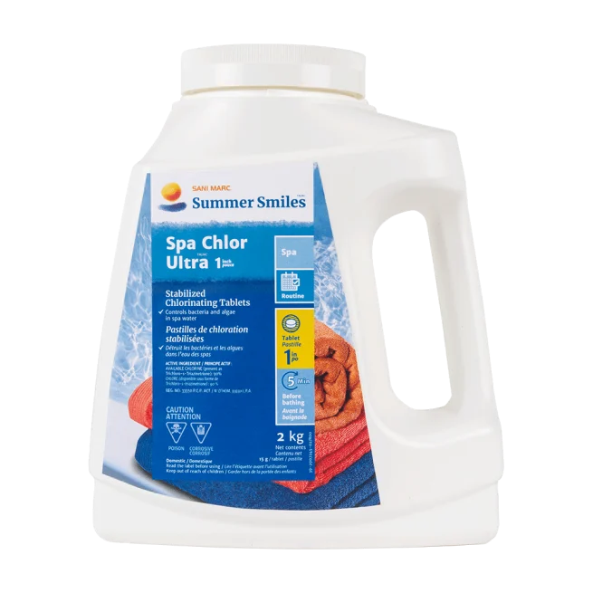 Summer Smiles Spa Chlor Ultra 1" Tablets (2kg)