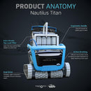 Dolphin Nautilus Titan Robotic Pool Cleaner w/WiFi
