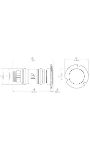 PAL Treo Mini Nicheless Light (80 Ft.) - 64-EGTSM-80