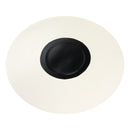 Vinyl Pool Clarity Dot for commercial applications. 6" black disc within 18" white round field Canada - www..poolproductscanada.ca