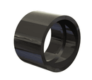Enersol 1.5 Inch PVC Coupler (Slip x Slip) - Black