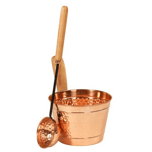 Leisurecraft - Rento Copper Sauna Bucket W/Ladle