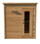 Door on the Right & No Windows | Indoor Cabin 5'x6' | Knotty Cedar