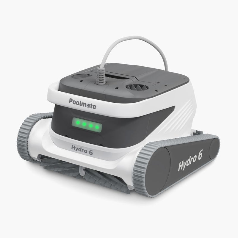 Poolmate Hydro 6 Robotic Pool Cleaner WiFi / 60' Cord / UV / Caddy