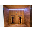 HEKLA IR160 Infrared Indoor Sauna w/Carbon & Full-Spectrum Heaters (W:160 x D:120 x H: 200cm)